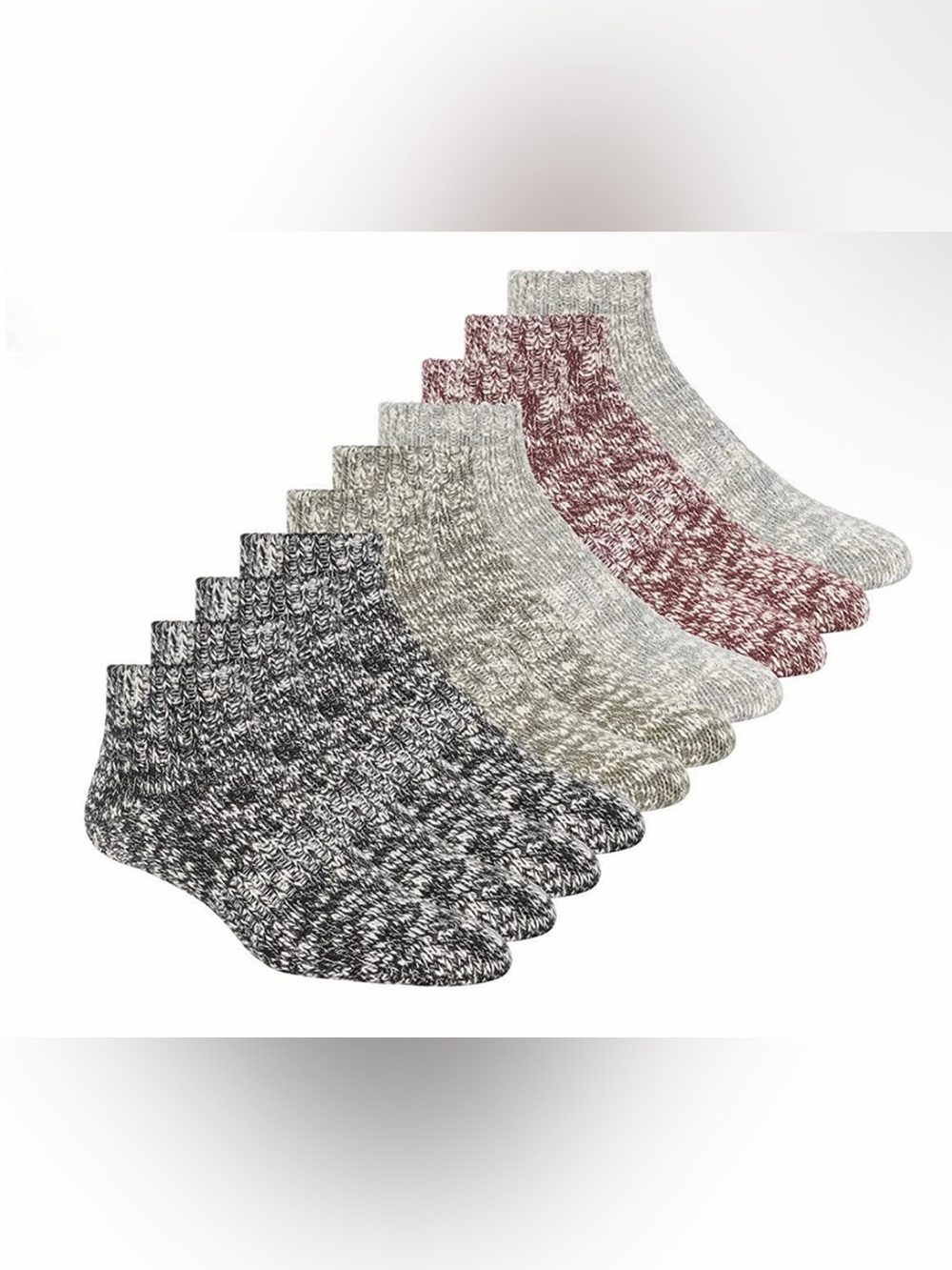 Weatherproof Vintage  NWT Ankle Boot Socks Women's Size 5-9.5 Shoe Size